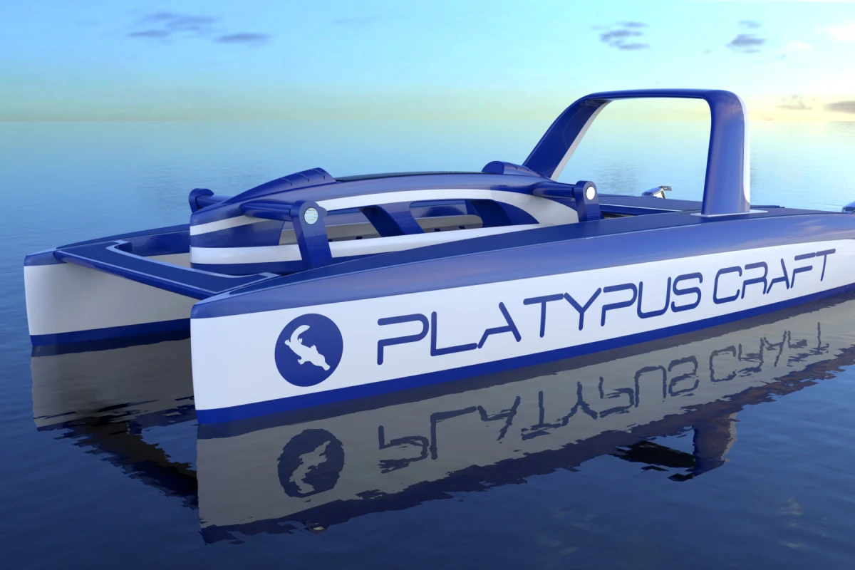 The final design of the Platypus underwater exploration vehicle