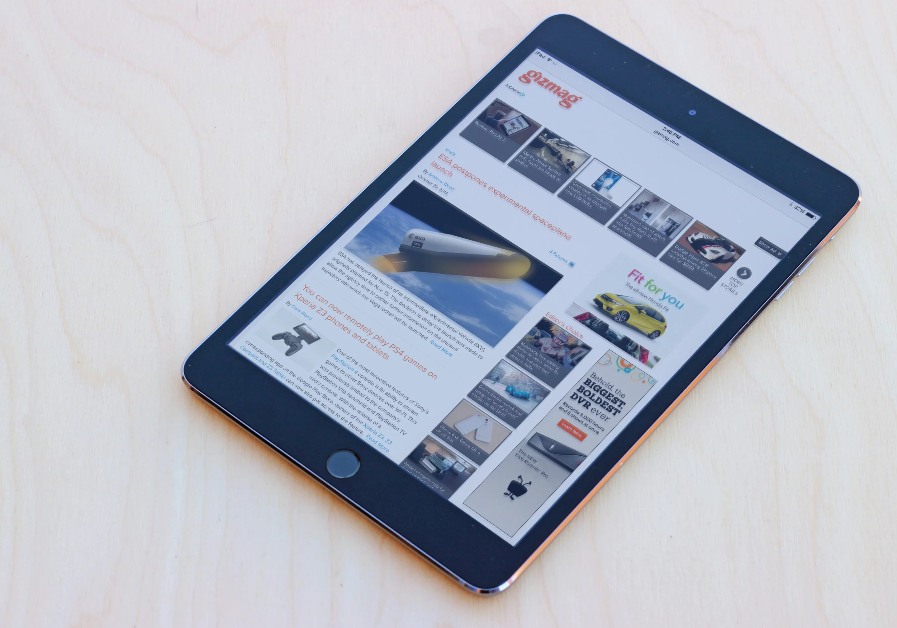 iPad mini 3 (Photo: Will Shanklin/Gizmag.com)