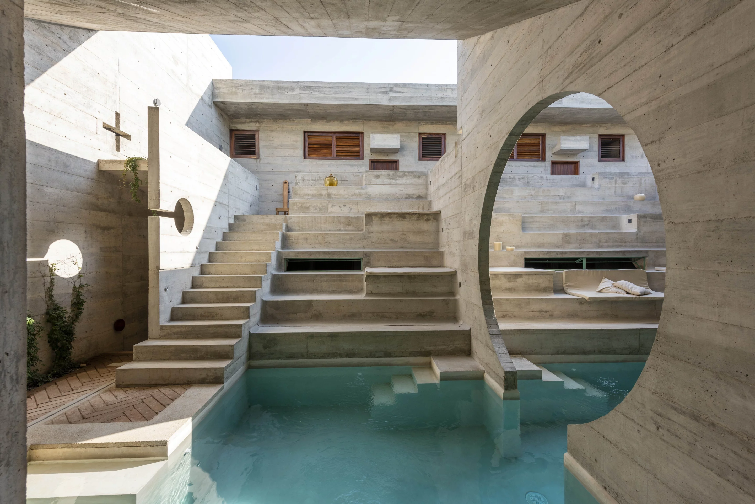 Casa TO offers guests a unique retreat experience amid the hotel's striking architecture
