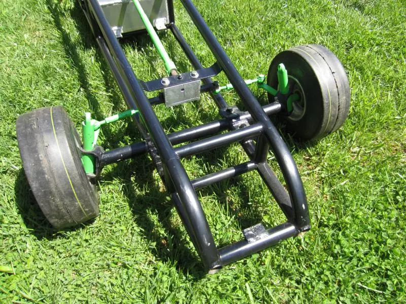 Jet Powered Junior Dragster chassis