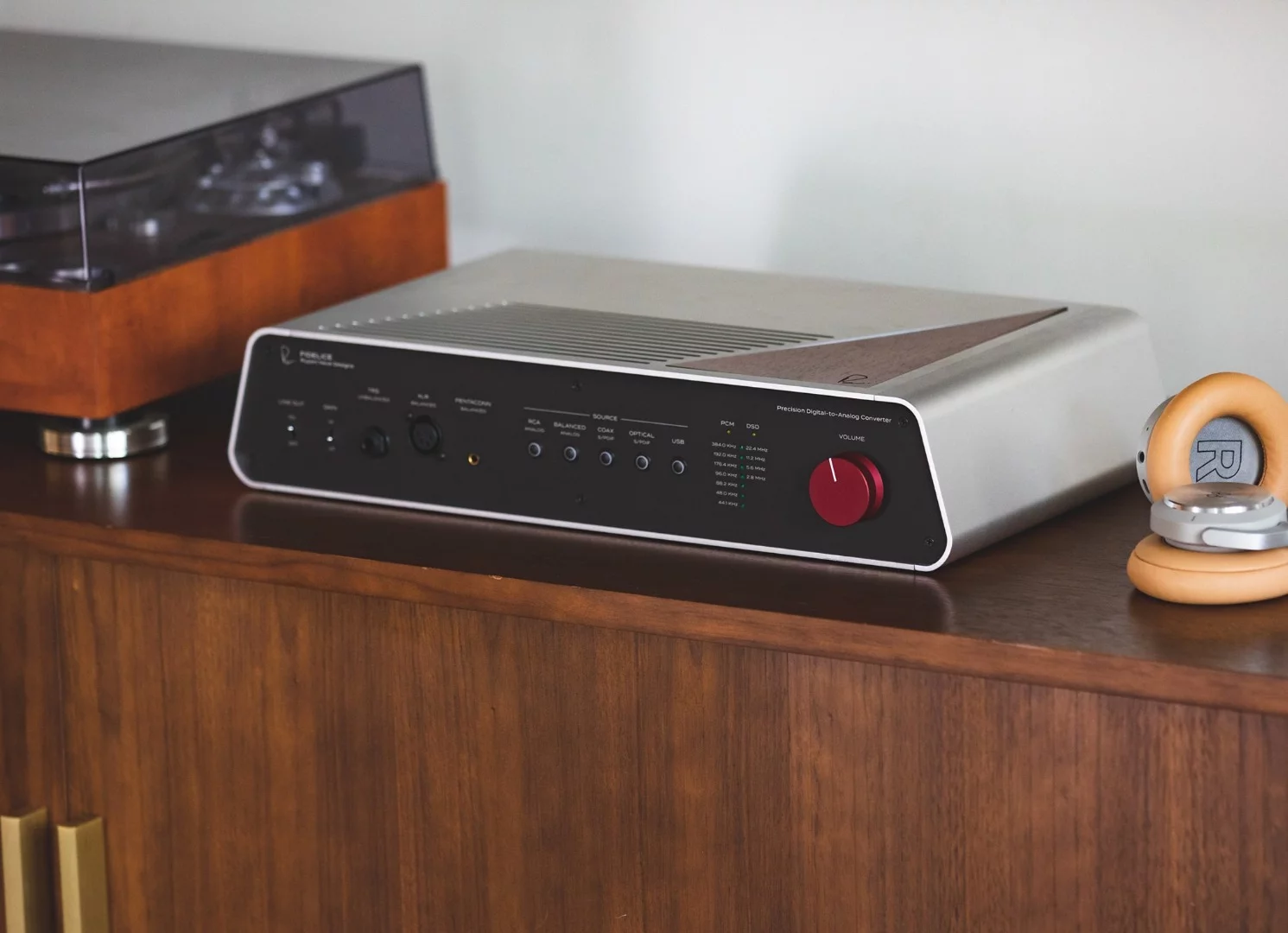 The Fidelice Precision Digital-to-Analog Converter is said to represent "a new standard in digital accuracy from the master of analog"