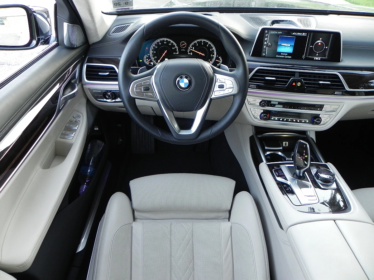 Inside, the 2016 BMW 750i is very different than its predecessors