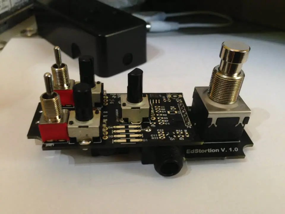 The inner workings of an F-Pedal pre-production prototype
