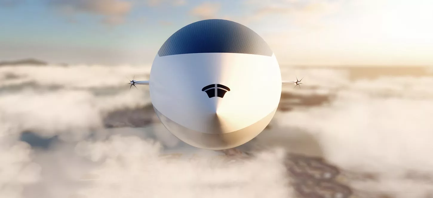The H2Clipper would cruise at about 10,000 feet, lifted and propelled by green hydrogen