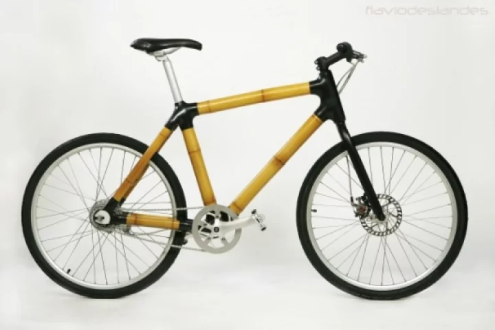 A new range of bamboo bicycles is being released in Denmark by Brazilian industrial designer, Flavio Deslandes