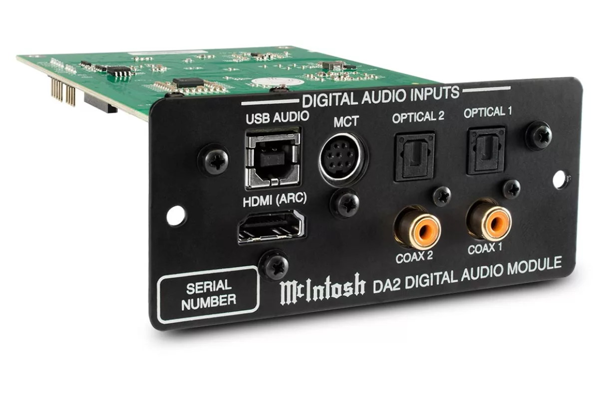 Owners of some McIntosh audio gear can now upgrade to the company's latest generation Digital Audio Module