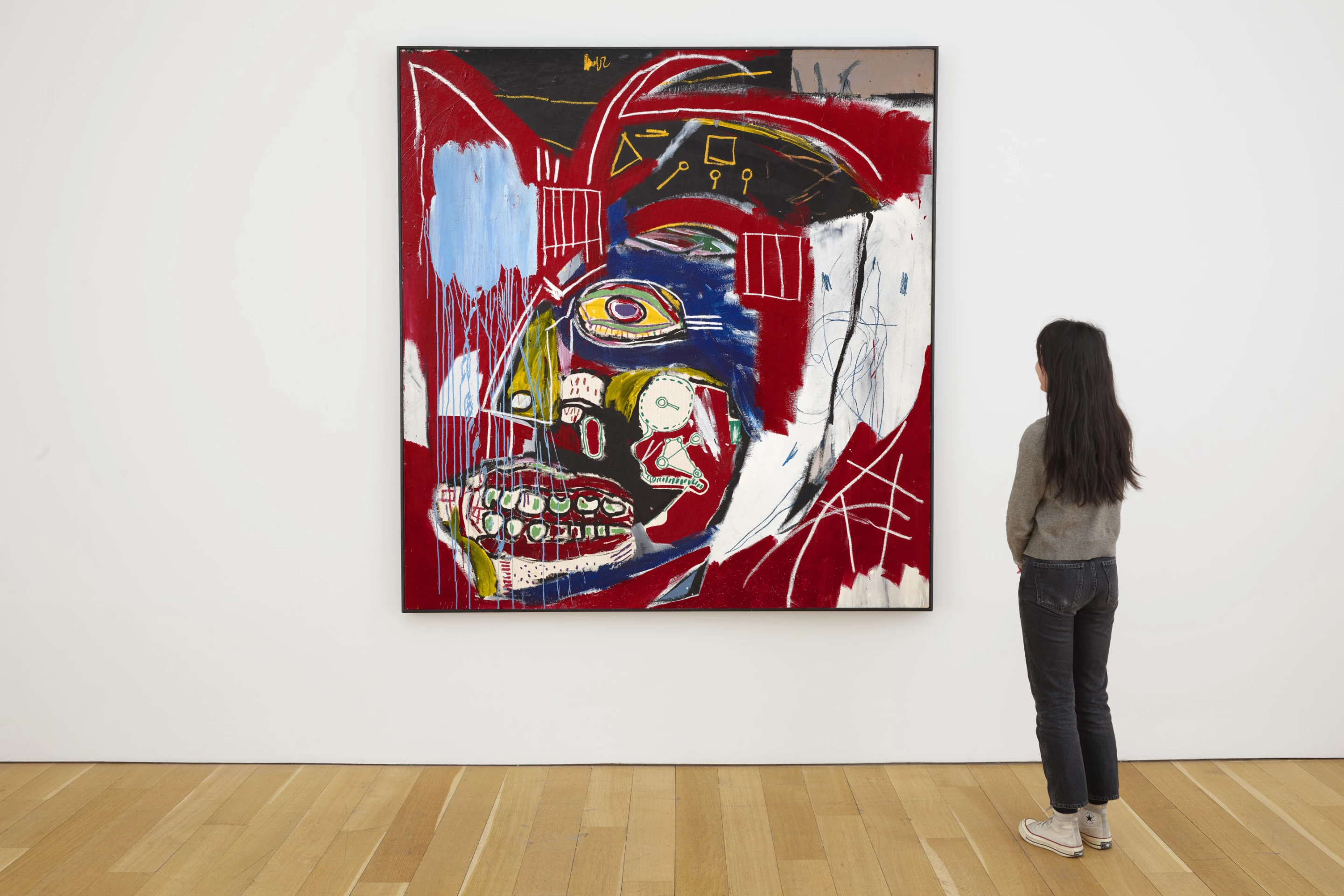 "In This Case" by Jean-Michel Basquiat sold for $93,105,000 at Christie's on 11 May 2021