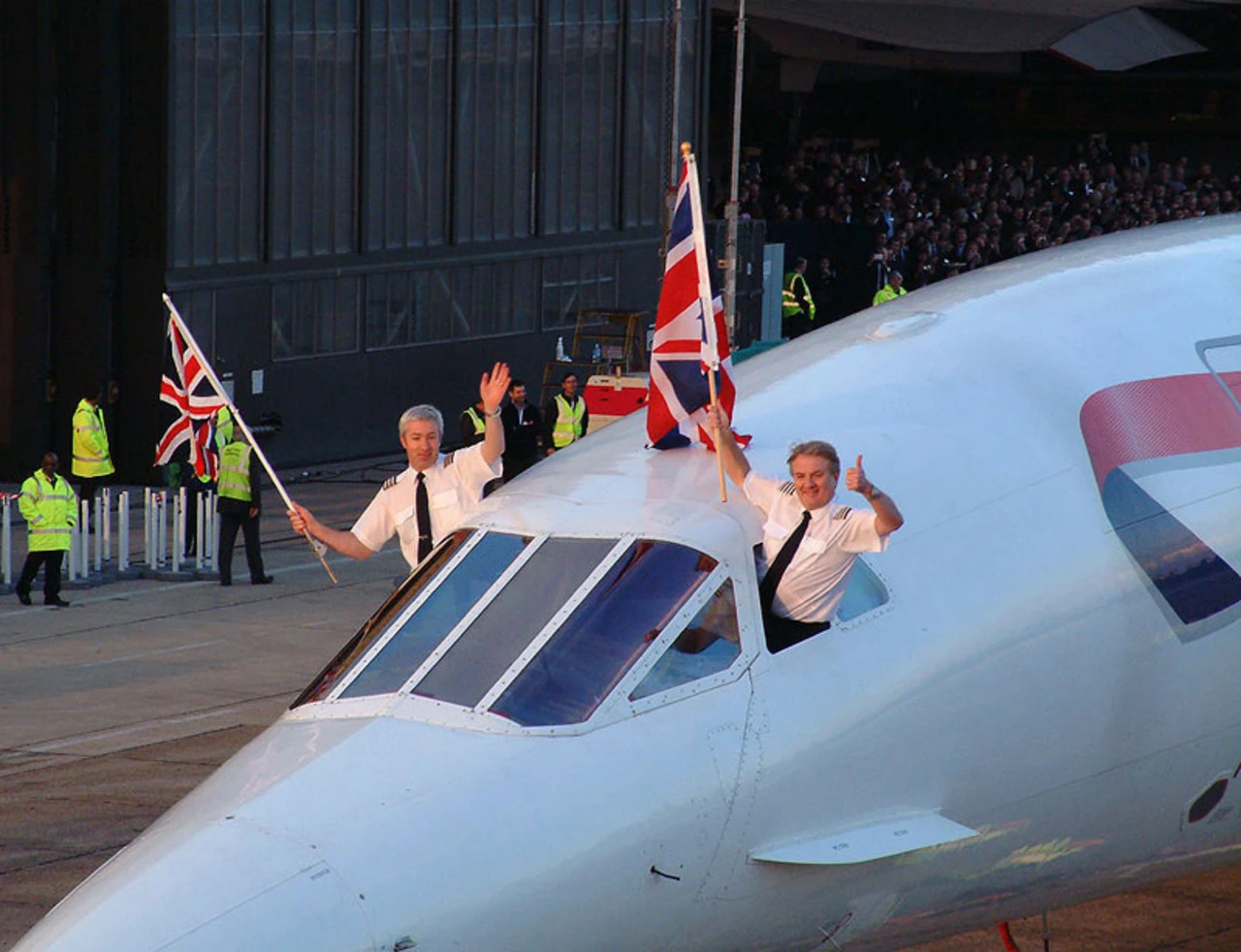 The last Concorde flight from New York