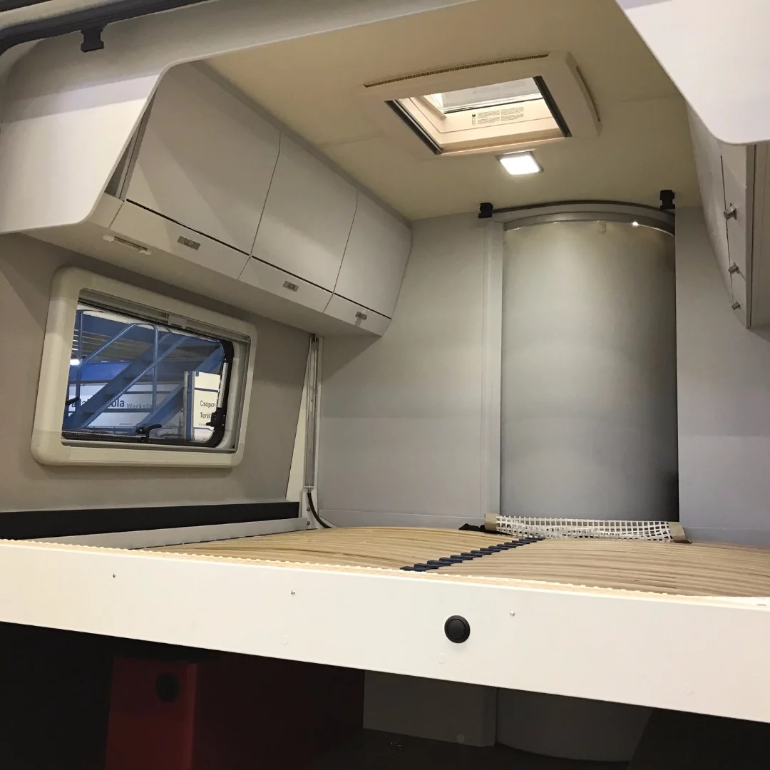 The VW Saint & Sinner has a bed in the rear