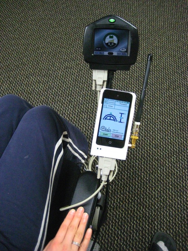 New tech allows quadriplegics to discreetly control wheelchairs using
