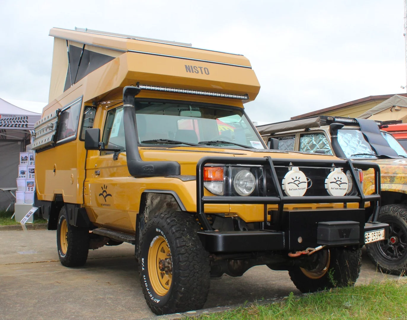 Not a camper van, but a neatly integrated camper from Off-Road Bohlen