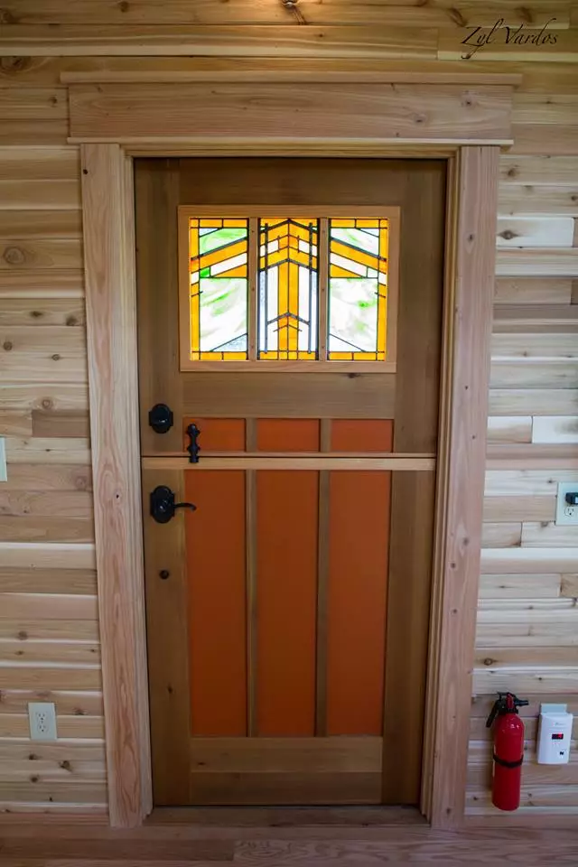 Access to the Fuchsia is gained by a stable door