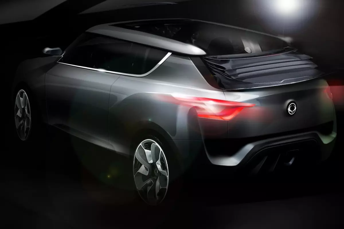 The Ssangyong XIV-2 Concept will be shown in Geneva