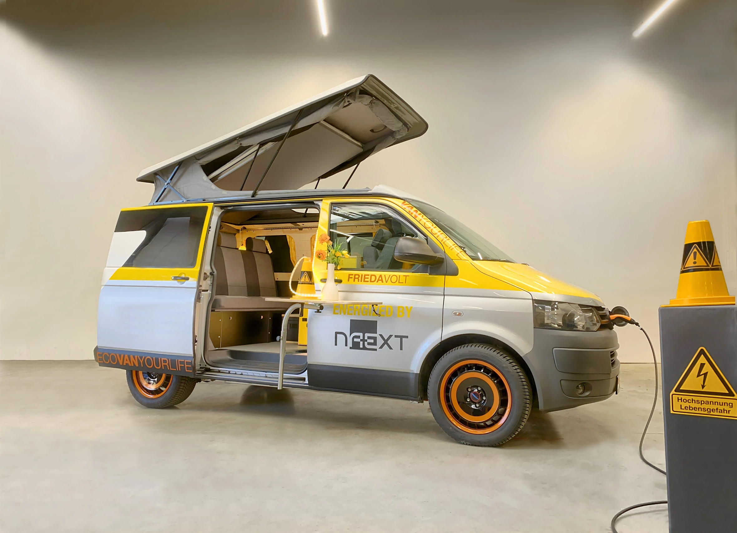 Flowcamper beats VW to offering an all-electric Bulli camper van