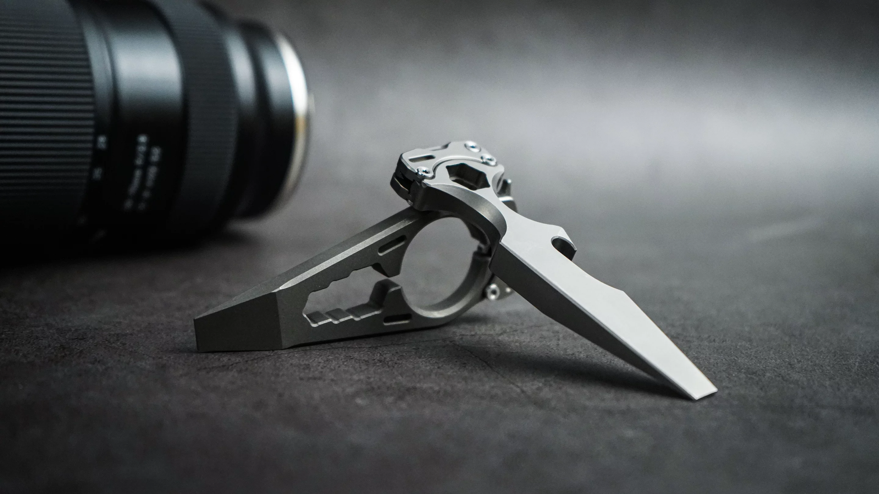 All of the models are made of CNC-machined Grade 5 titanium