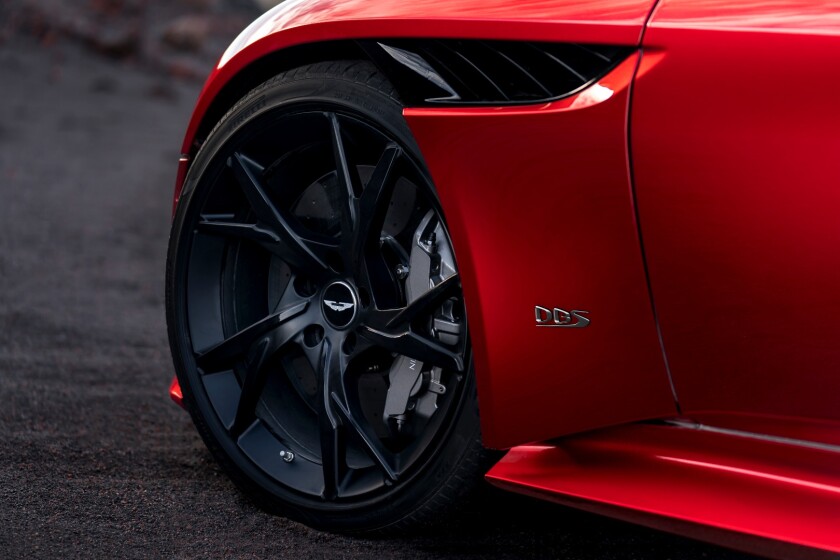 Aggressive side strakes pull air out of the underbody