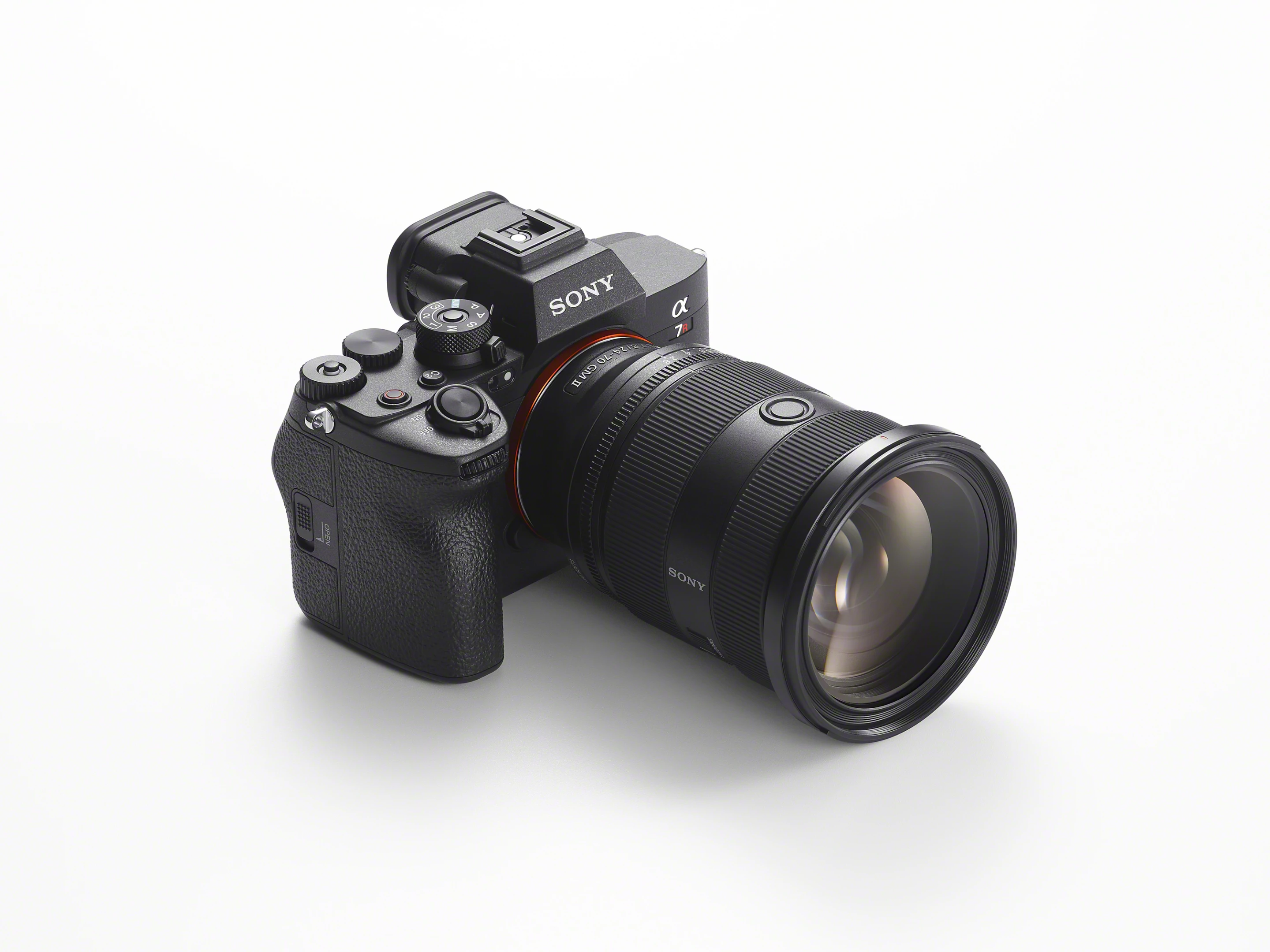 The Alpha 7R V is compatible with E-mount lenses