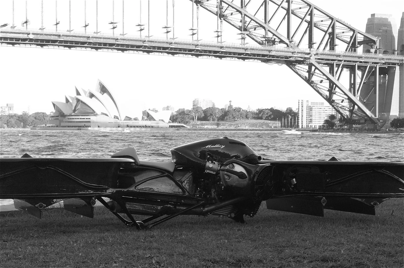 The Hoverbike prototype
