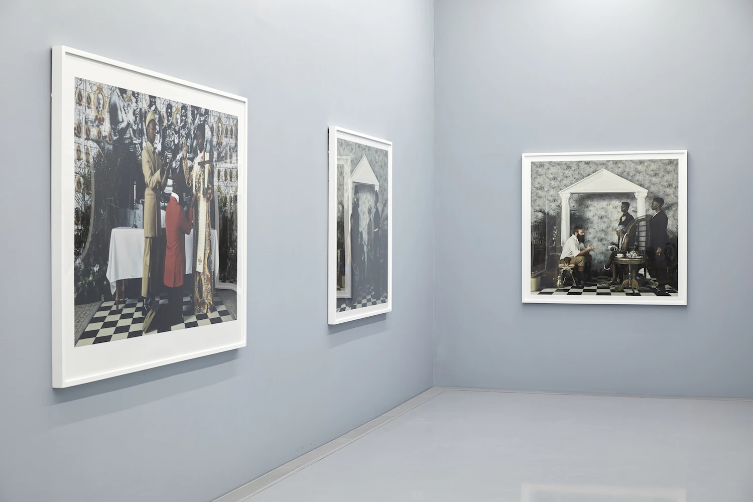 A small selection of the art on display in Zeitz MOCAA. This work is by Kudzanai Chiurai