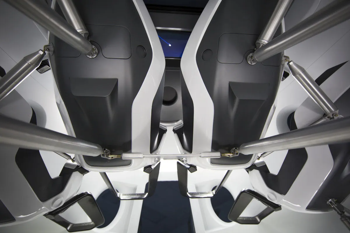 Inside SpaceX's Dragon capsule