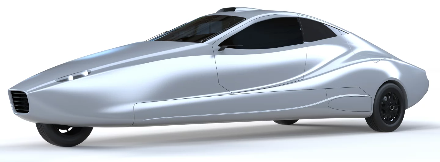 The production version of the Switchblade in ground mode