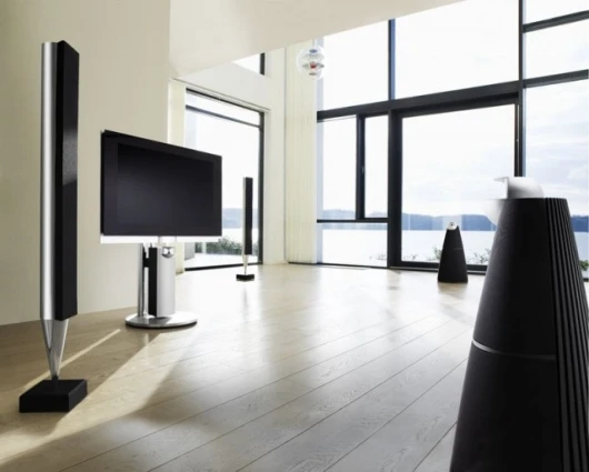 The sleek and stylish Bang & Olufsen BeoVision 7-40.