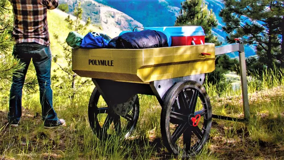 The big wheels on the Polymule give it a very handy ground clearance