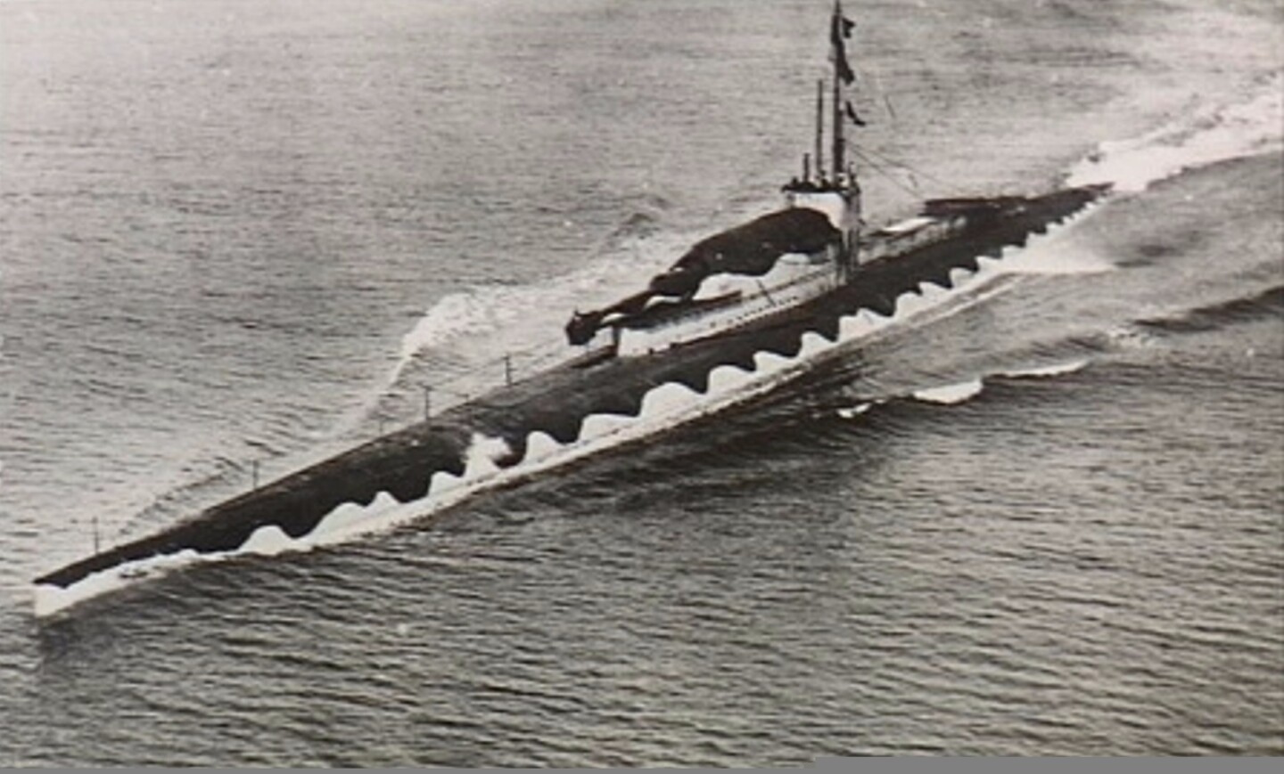 Submarine gunboat HMS M1