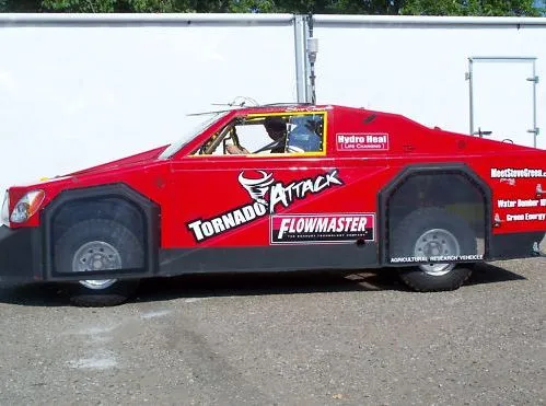 Storm chaser Steve Green has put his Tornado Attack Vehicle up for auction on eBay