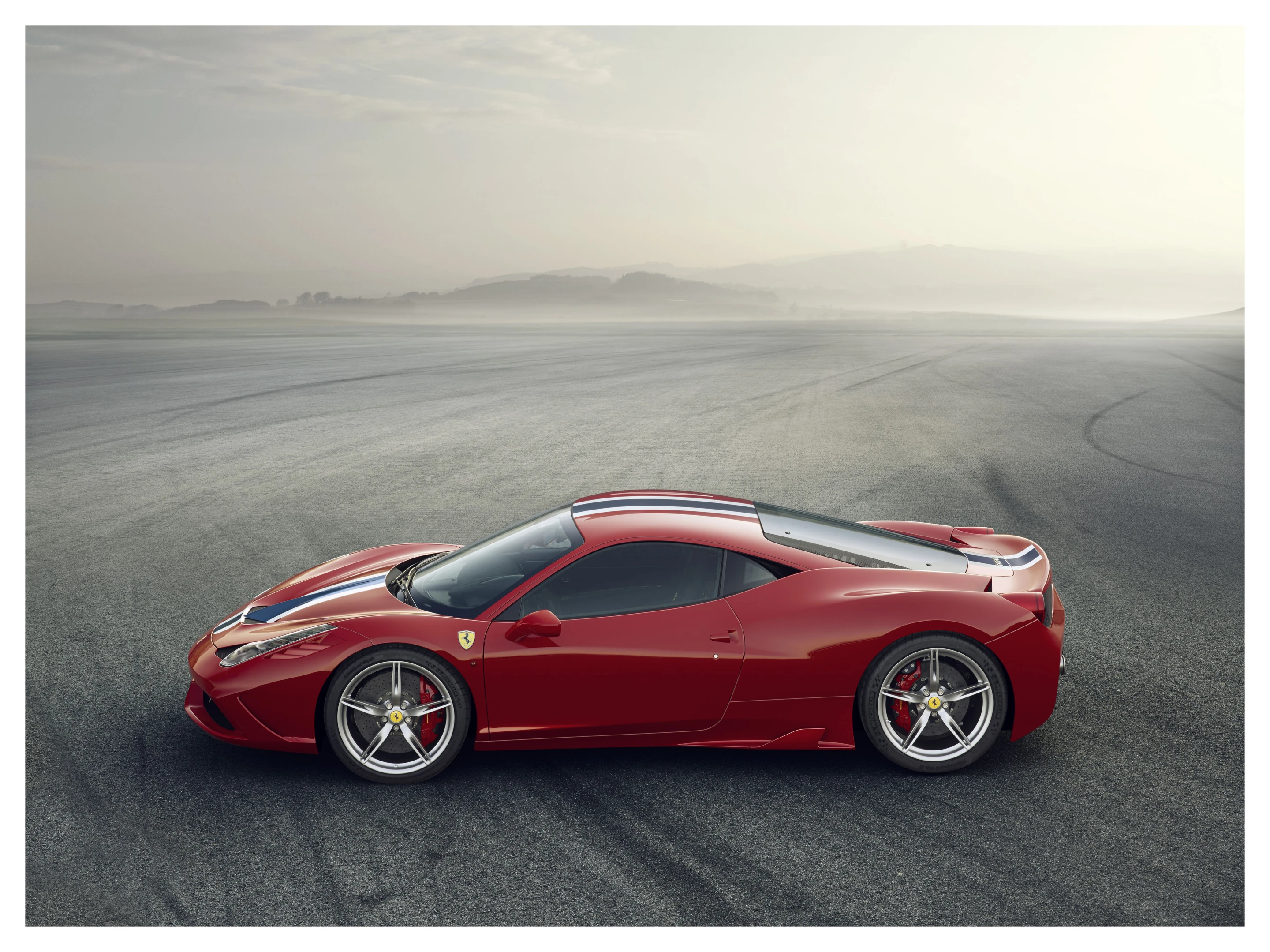 The Speciale's Side Slip Control system gives the driver more control and confidence
