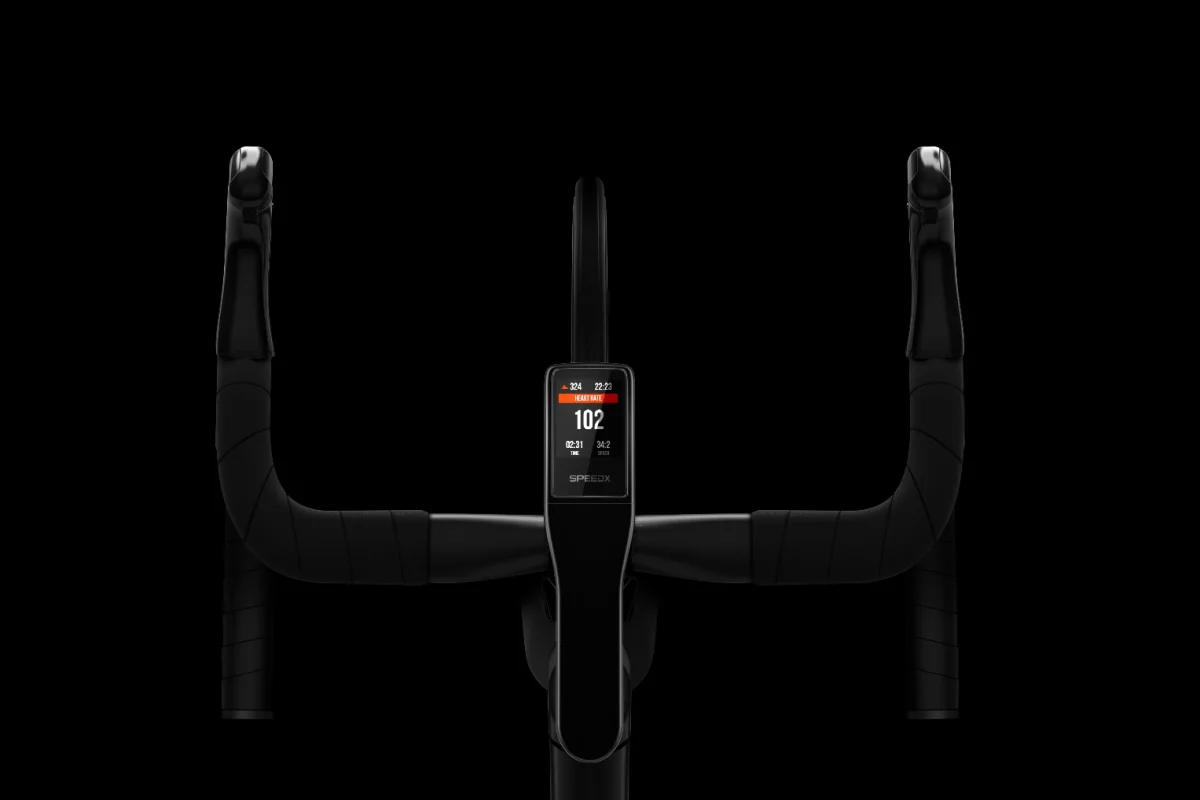 The SpeedX Unicorn incorporates a SpeedForce cycling computer