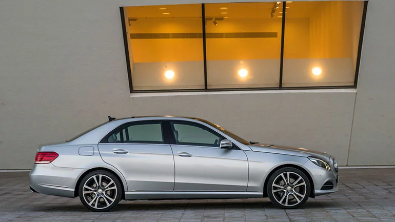 2014 model year Mercedes-Benz E-Class with sports styling trim
