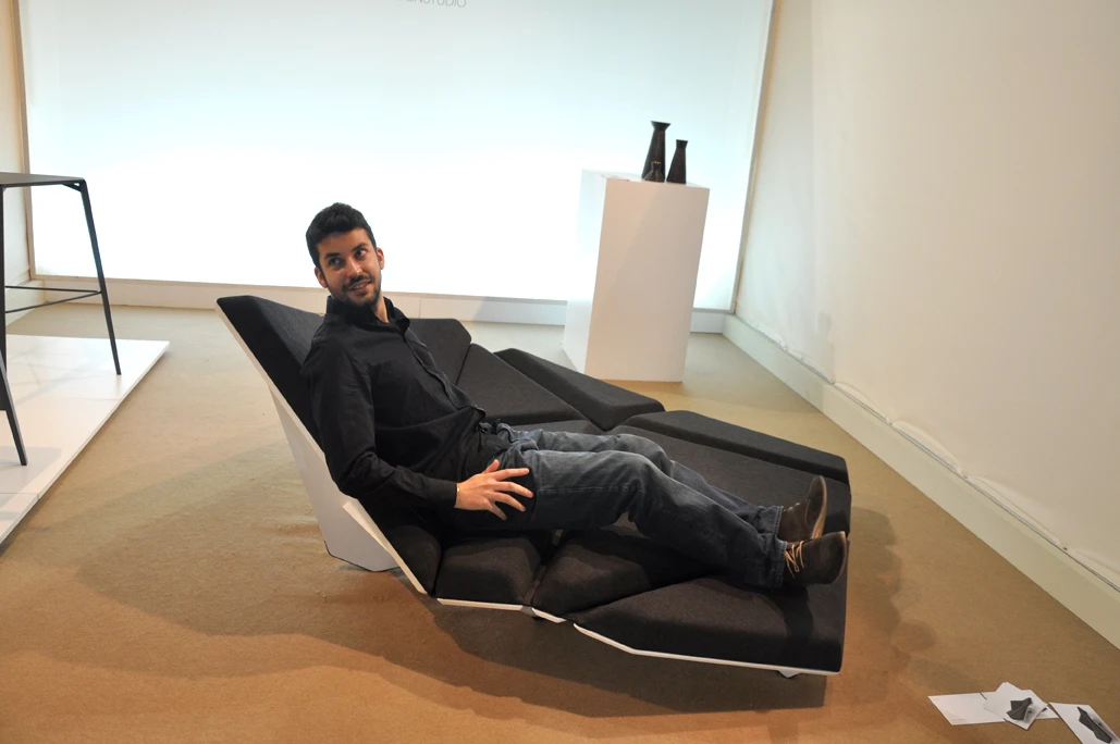 Alexander Rehn, SaloneSatellite 2013 (photo: Edoardo Campanale/Gizmag)