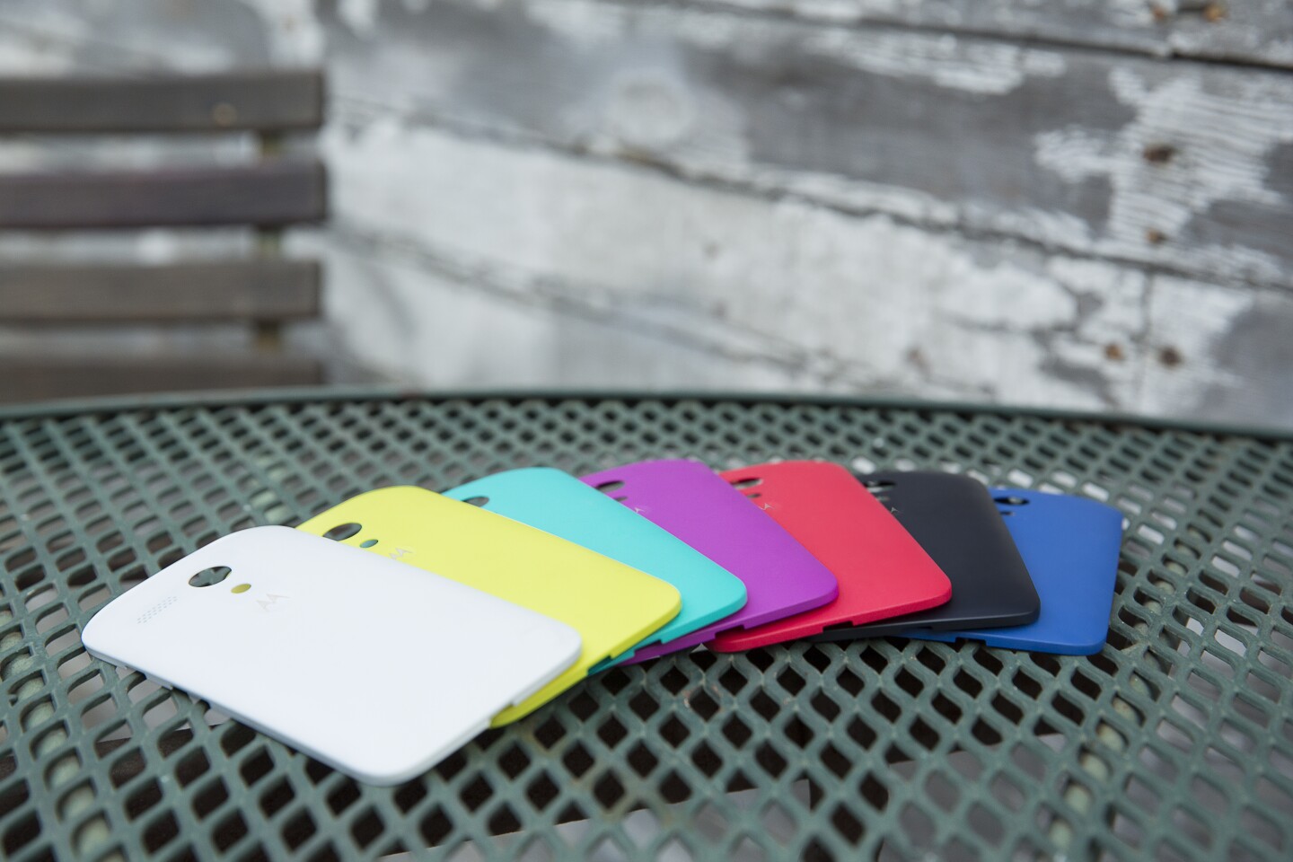 Instead of customizing your phone at the factory, you can snap on a variety of colorful accessories