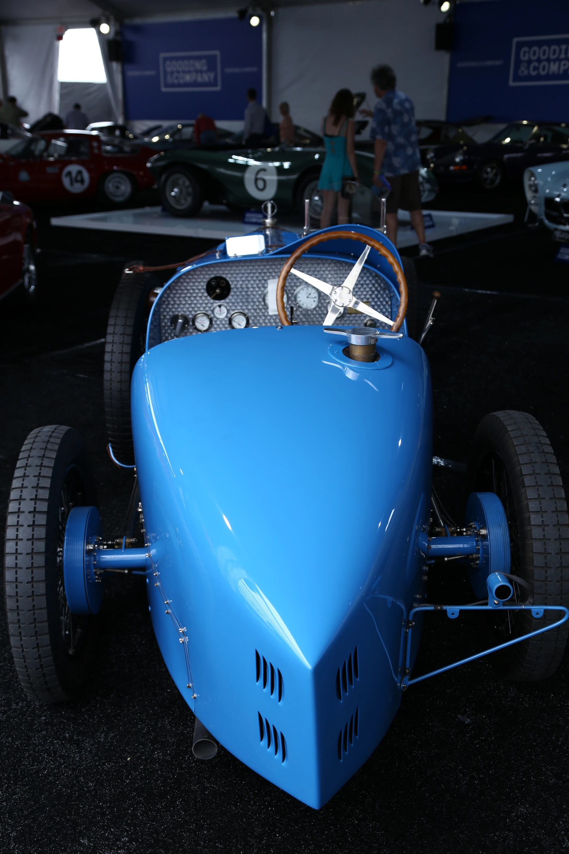 A 1927 Bugatti Type 37A Grand Prix used a supercharged 1.4 liter inline four cylinder to make 90 hp (Photo: Angus MacKenzie/Gizmag.com)