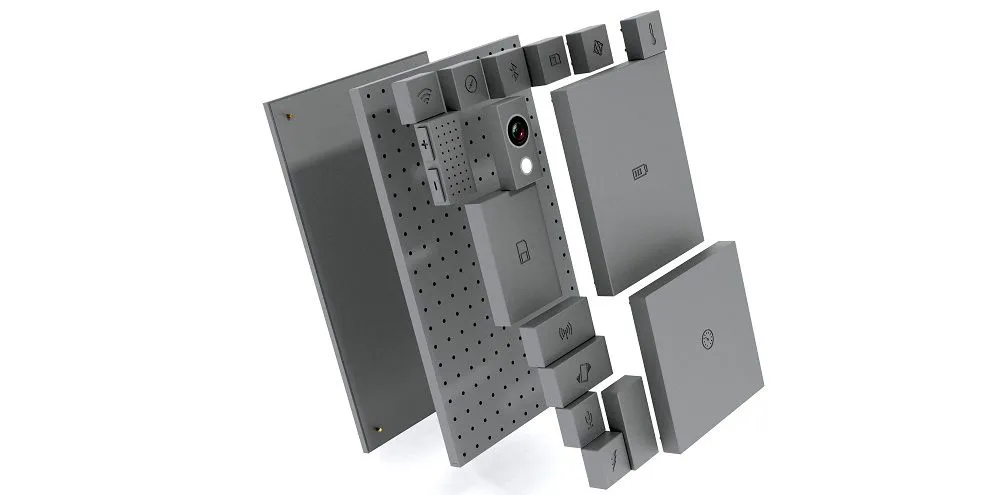 Phonebloks components would all fit together snugly on the universal base