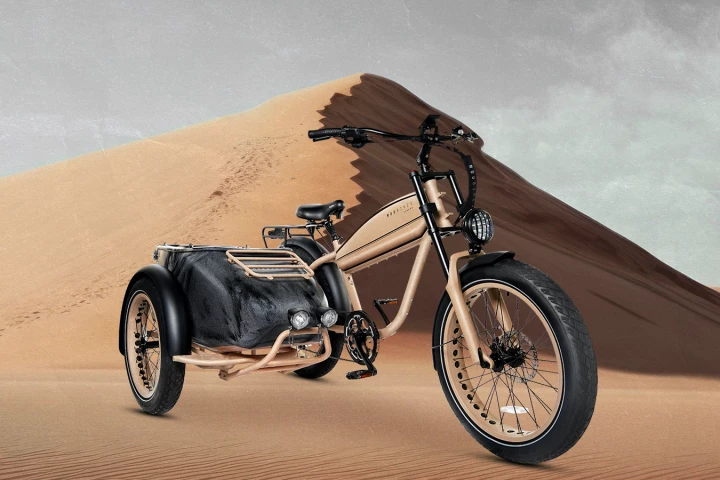 The Mod Easy Sahara Limited Edition combines vintage motorcycle aesthetics with modern ebike technology