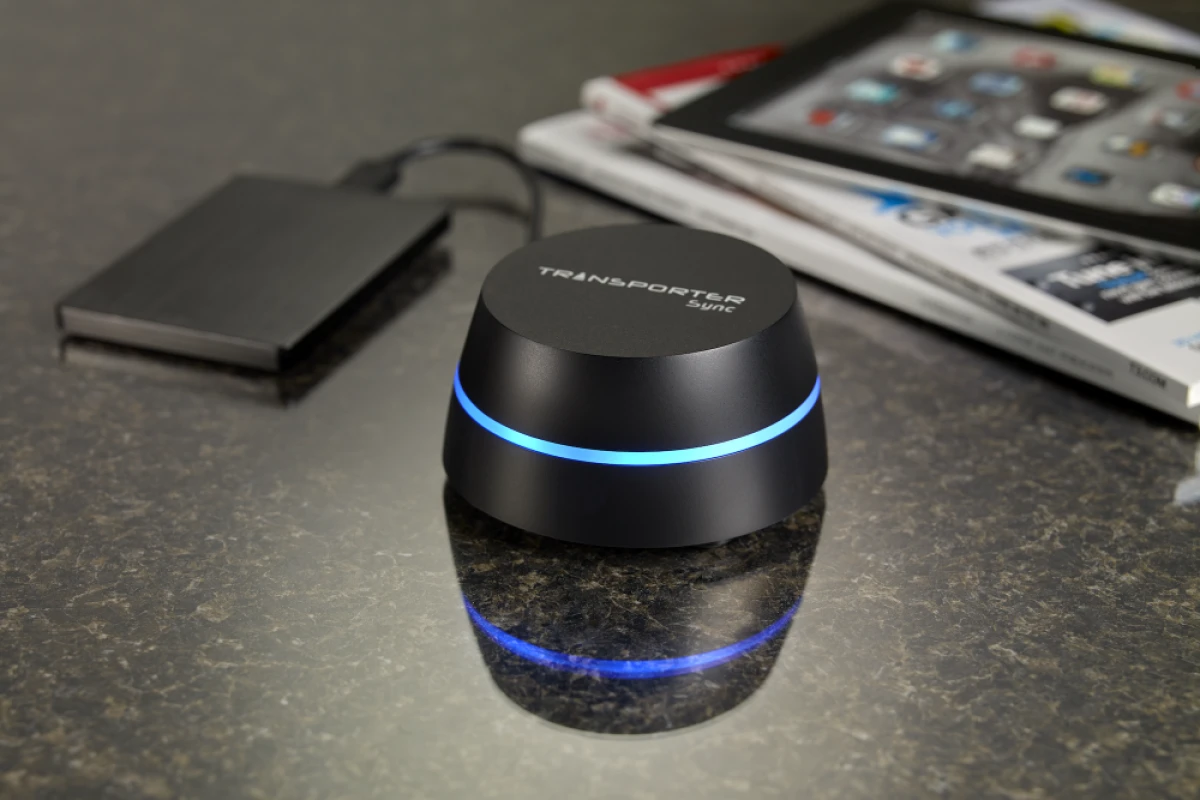 The new Transporter Sync device