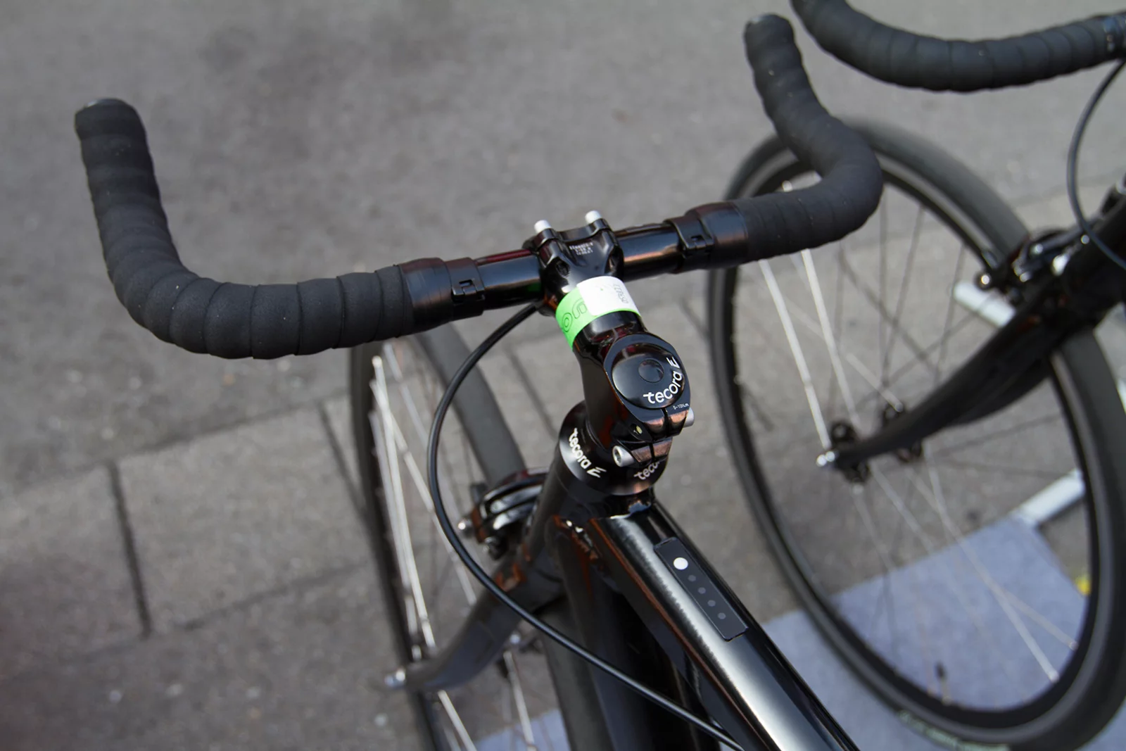 The Coboc eCycle handlebars