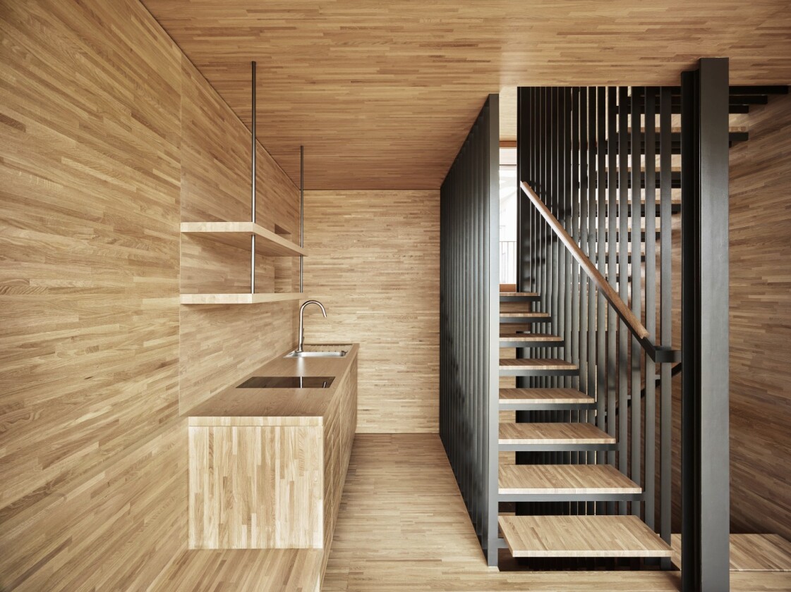 The “In Praise of Shadows”writer's residence places creatives in a hanging, self-contained cabin in the foothills of Switzerland's Jura mountains