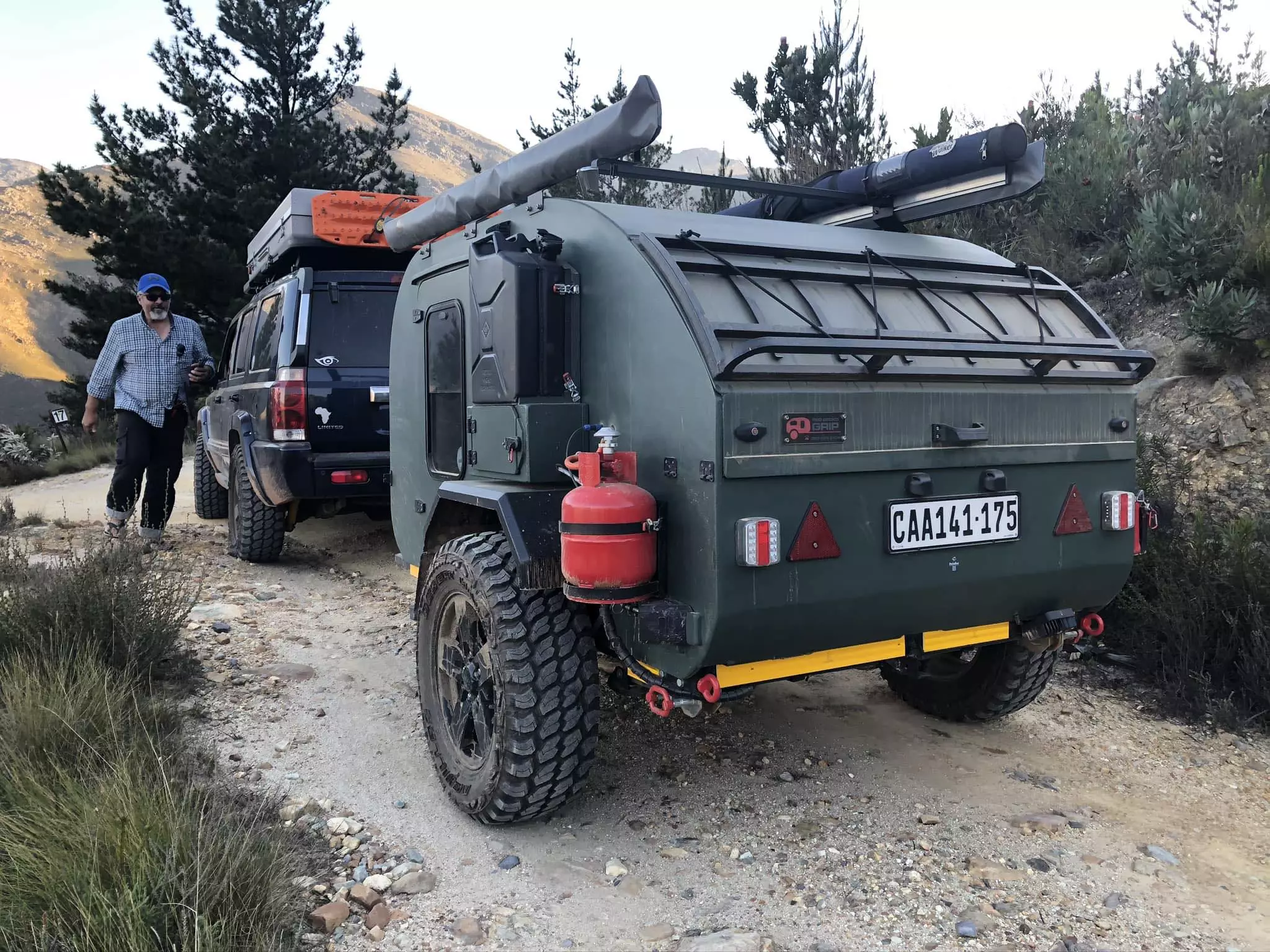 The Red Gecko TDX looks like a rugged, little rolling toolbox