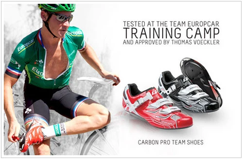 Team Europcar tests the Louis Garneau Carbon Pro Team shoe