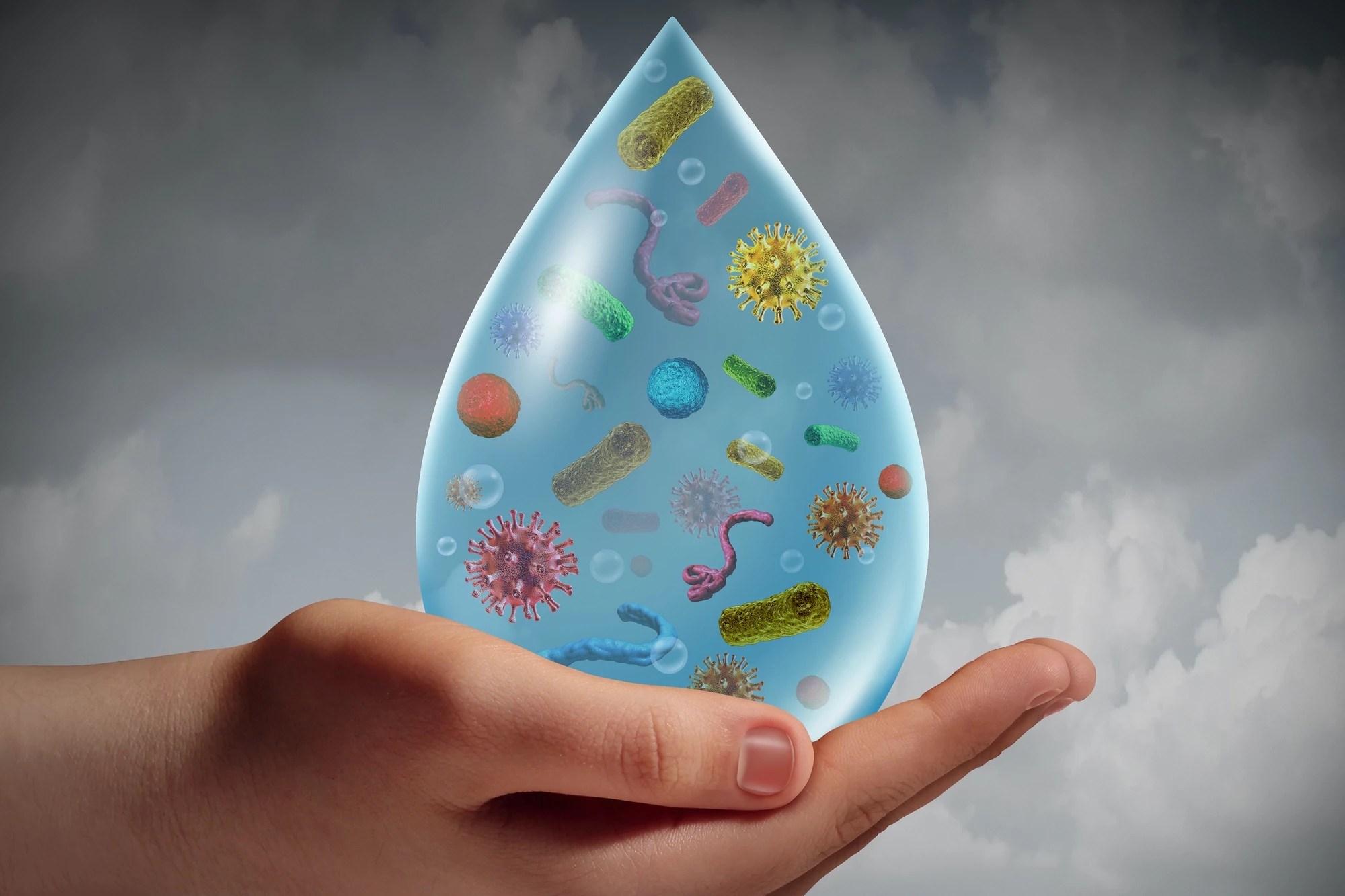 The filter has already successfully purified E. coli-tainted water, and should be equally effective at neutralizing other pathogens