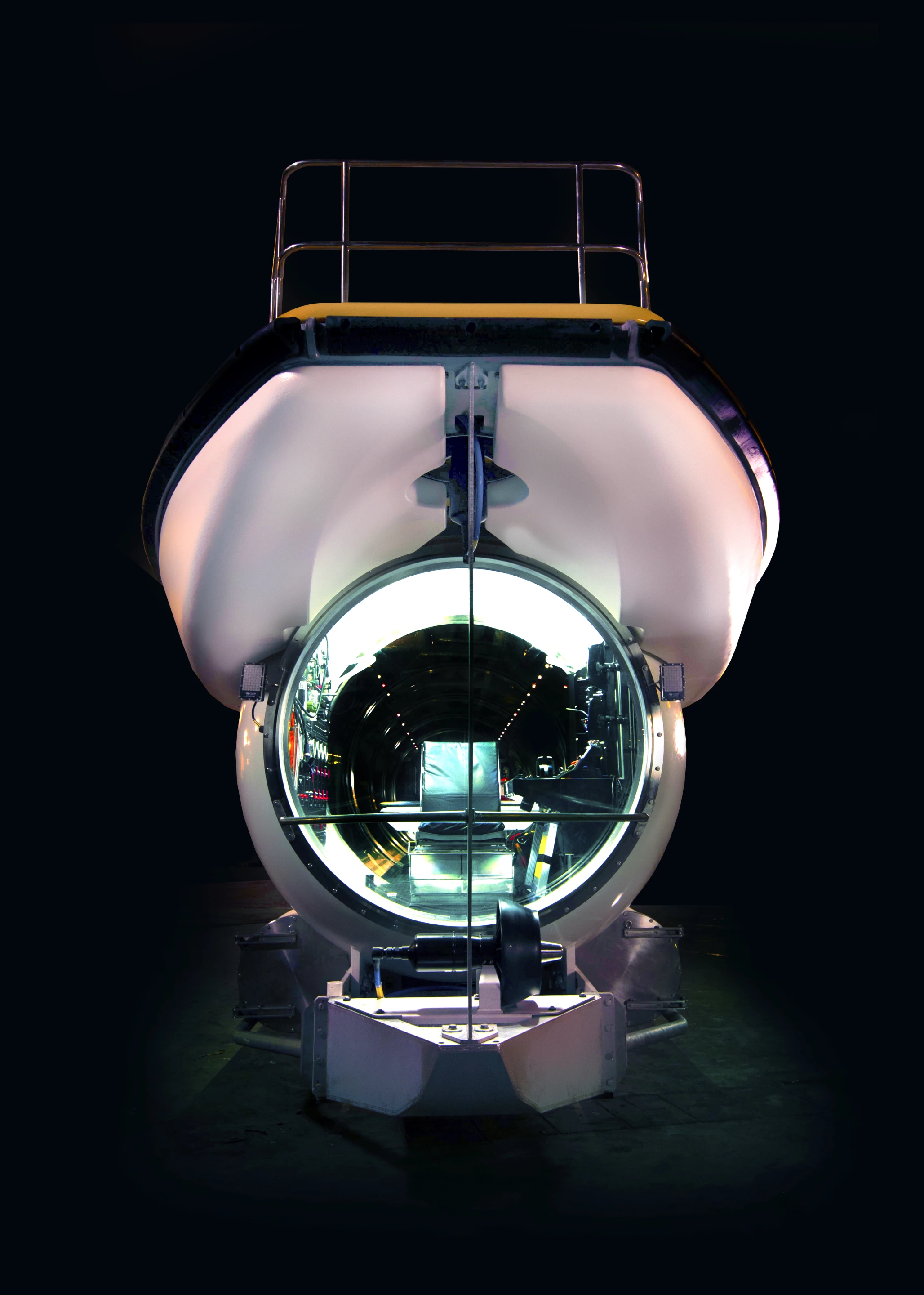 Front on view