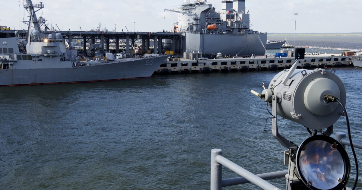 US Navy tests signal lampbased shiptoship texting