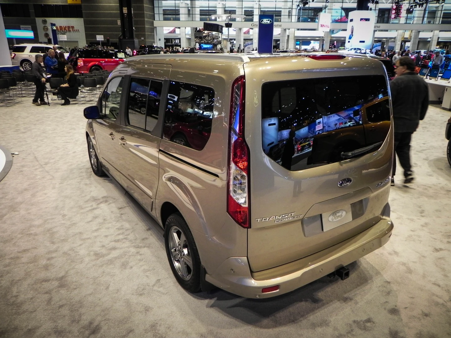 It might be a box on wheels, but Ford is banking on buyers being more interested in the efficiency and versatility of the Transit Connect Wagon than in its looks