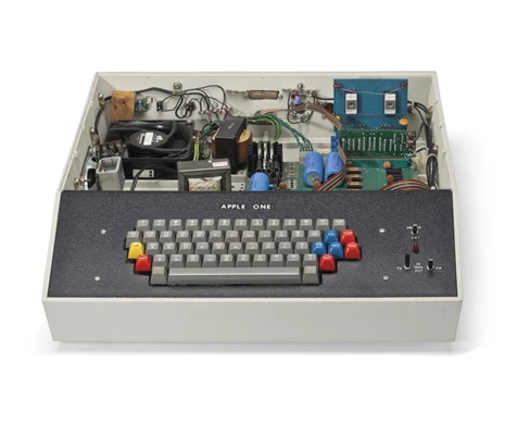 Steve Wozniak and Steve Jobs began work on their Apple 1 computers in 1976 and would go on to build around 200 of the machines