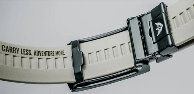 SlideBelts use a tooth-notch system to secure into place