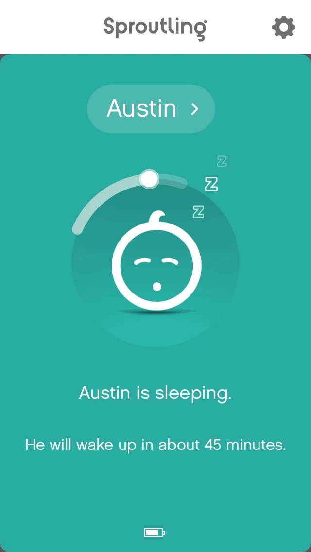 Estimates of sleep time is one of the observations Sproutling can provide