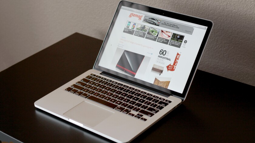 Browsing the web is a pleasure with the gorgeous Retina Display